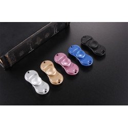 Colorful Dual Aluminum Fidget Spinner Stress Reducer Toy for ADHD and Autism Adult, Child (Mix Color)